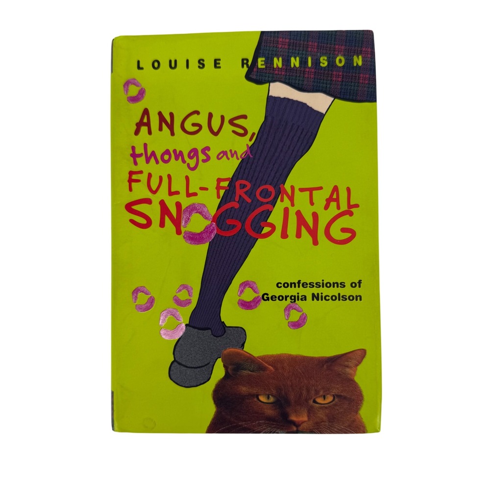 Angus Thongs and Full-Frontal Snogging Louise Rennison Hardcover First Ed 2000